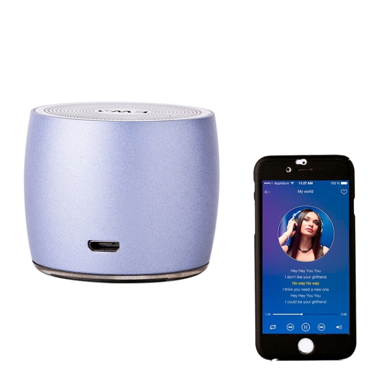 EWA A103 Portable Bluetooth Speaker Wireless Heavy Bass Bomm Box Subwoofer Phone Call Surround Sound Bluetooth Shower Speaker – Shockproof, Waterproof, Bluetooth Blue