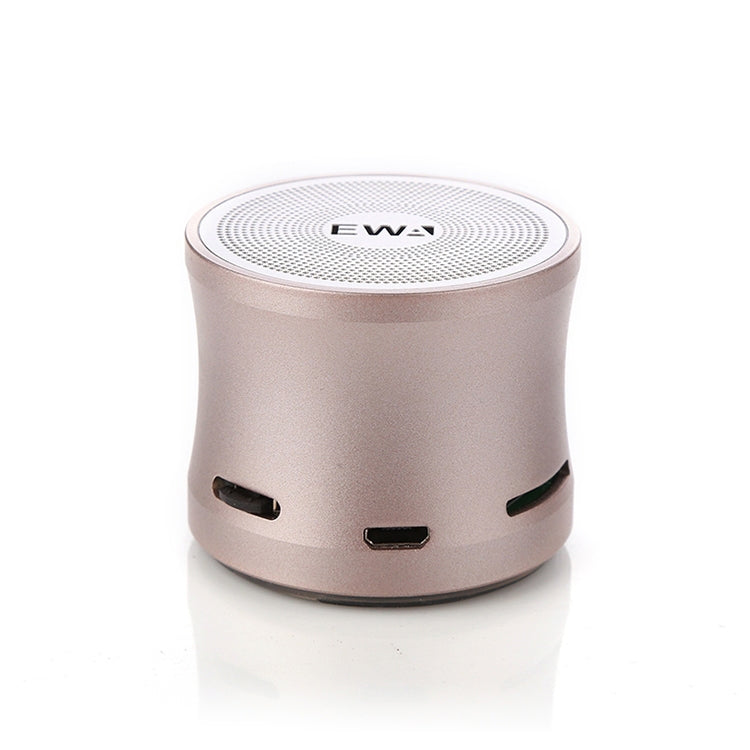 EWA A109M Portable Bluetooth Speaker Wireless Heavy Bass Bomm Box Subwoofer Phone Call Surround Sound Bluetooth Shower Speaker – Shockproof, Waterproof, Bluetooth Gold