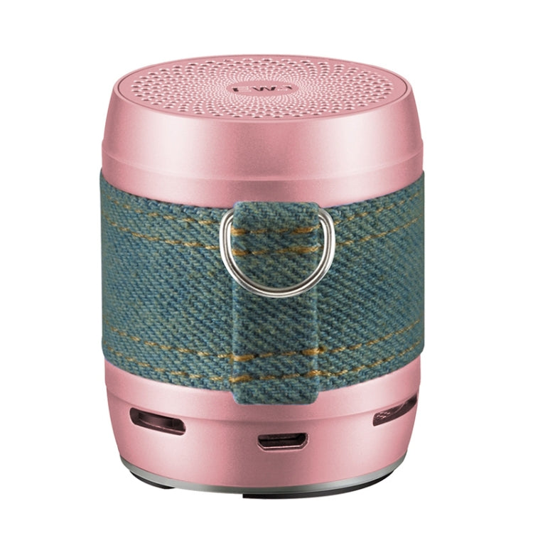 EWA A113 Portable Super Mini Bluetooth Speaker Wireless Bass Subwoofer Boom Box Speakers – Shockproof, Waterproof, Bluetooth Rose Gold