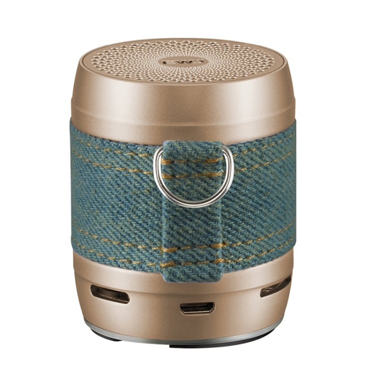 EWA A113 Portable Super Mini Bluetooth Speaker Wireless Bass Subwoofer Boom Box Speakers – Shockproof, Waterproof, Bluetooth Gold