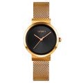 Quartz Watch – 1595 Fashion Elegant Scale Free Steel Mesh Belt Women's Watch... Gold