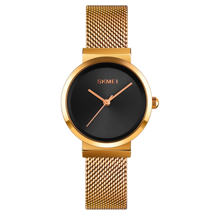 Quartz Watch – 1595 Fashion Elegant Scale Free Steel Mesh Belt Women's Watch... Gold