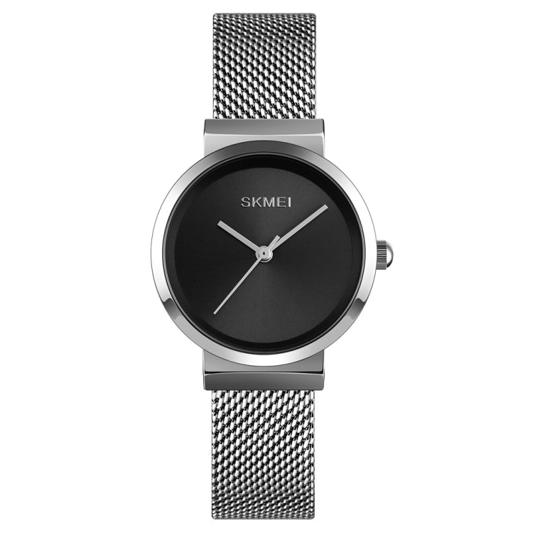 Quartz Watch – 1595 Fashion Elegant Scale Free Steel Mesh Belt Women's Watch... Silver