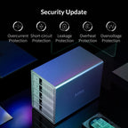 ORICO 9528U3 3.5-Inch External Hard Drive Enclosure – Aluminum Alloy, TPU