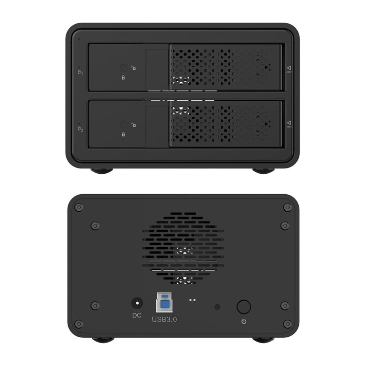 ORICO 9528U3 3.5-Inch External Hard Drive Enclosure – Aluminum Alloy, TPU