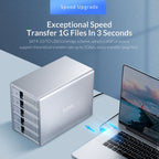 ORICO 9528U3 3.5-Inch External Hard Drive Enclosure – Aluminum Alloy, TPU