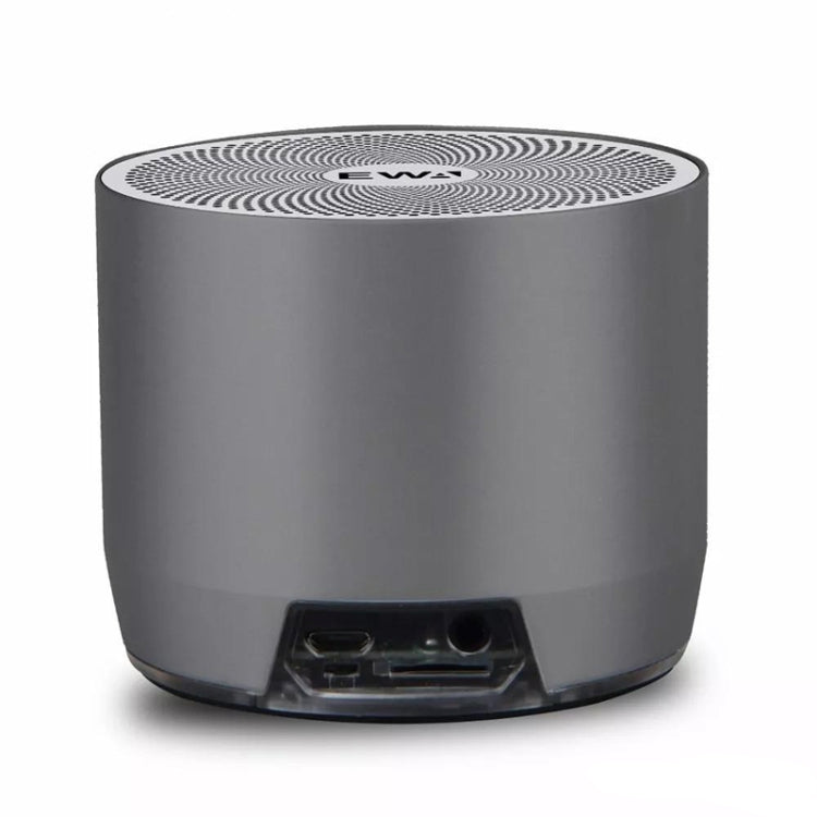 EWA A3 Mini Speakers 8W 3D Stereo Music Surround Wireless Bluetooth Speakers Portable Sonud Bass Support TF Cards USB – Shockproof, Waterproof, Bluetooth Gray