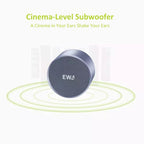 EWA A3 Mini Speakers 8W 3D Stereo Music Surround Wireless Bluetooth Speakers Portable Sonud Bass Support TF Cards USB – Shockproof, Waterproof, Bluetooth