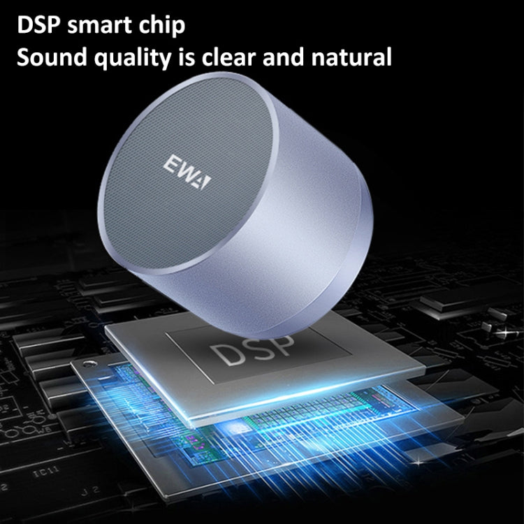 EWA A3 Mini Speakers 8W 3D Stereo Music Surround Wireless Bluetooth Speakers Portable Sonud Bass Support TF Cards USB – Shockproof, Waterproof, Bluetooth