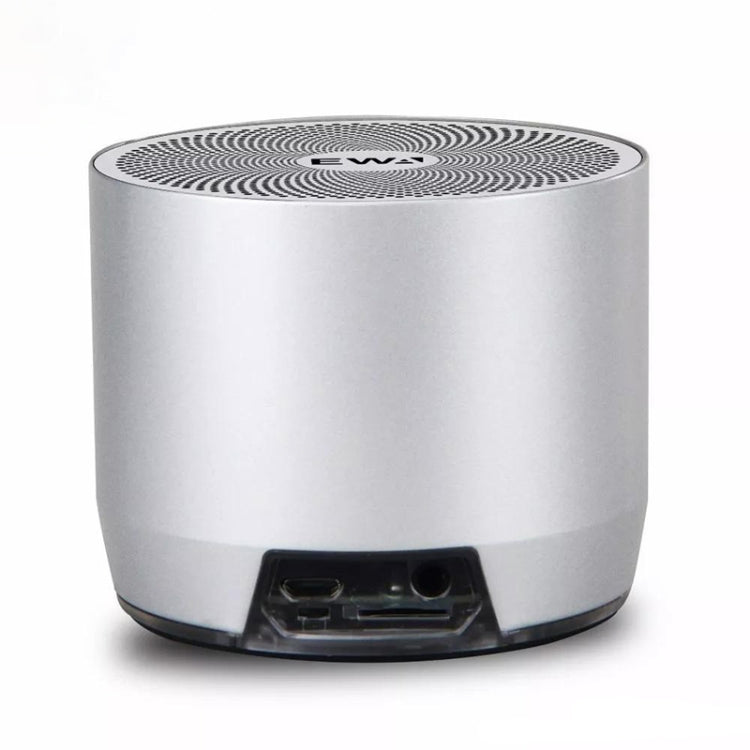 EWA A3 Mini Speakers 8W 3D Stereo Music Surround Wireless Bluetooth Speakers Portable Sonud Bass Support TF Cards USB – Shockproof, Waterproof, Bluetooth Sliver