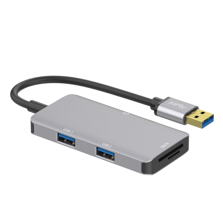 Onten 8107 USB3.0 HUB with CF SD TF Card Reader, 8107 – Durable Build, Easy to Use