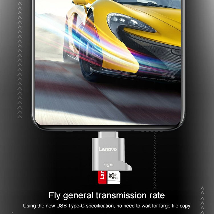 Lenovo D201 Type-C To TF Card Reader – Durable Build, Easy to Use