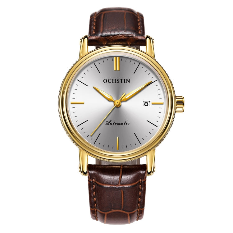 Mechanical Watch – Leather #4 Coffee