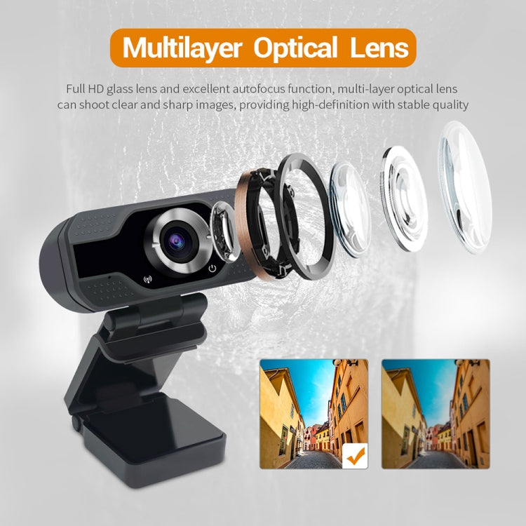 HD 1080P Webcam Built-in Microphone Smart Web Camera USB Streaming Beauty Live Camera for Computer Android TV – TPU