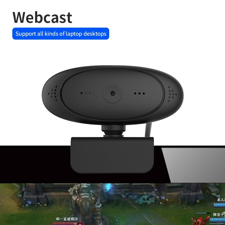 Full HD 1080P Webcam Built-in Microphone Smart Web Camera USB Streaming Live Camera With Noise Cancellation – TPU