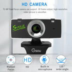 B01 HD Webcam Built-in Microphone Smart Web Camera USB Streaming Live Camera With Noise Cancellation – TPU