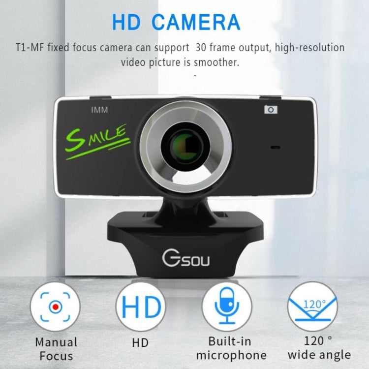 B01 HD Webcam Built-in Microphone Smart Web Camera USB Streaming Live Camera With Noise Cancellation – TPU