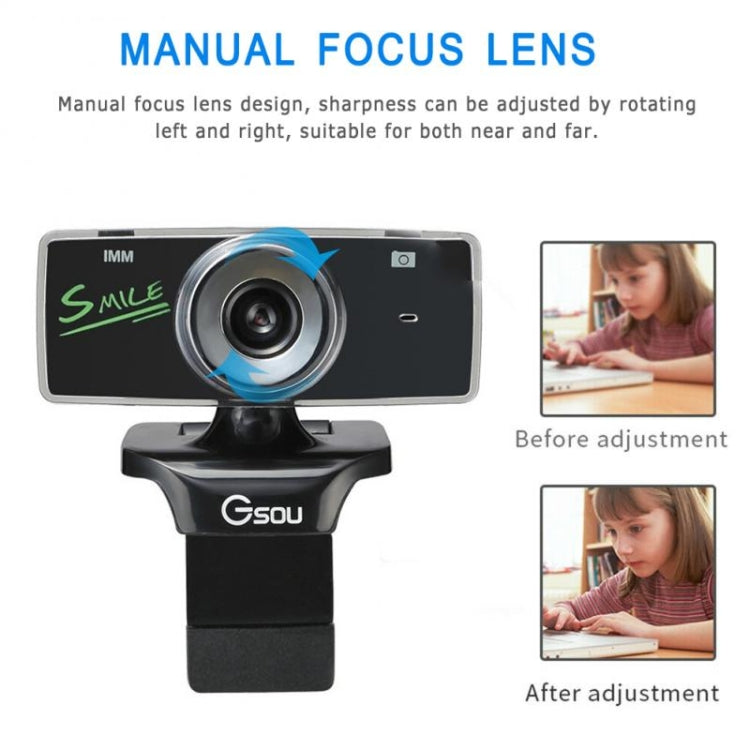 B01 HD Webcam Built-in Microphone Smart Web Camera USB Streaming Live Camera With Noise Cancellation – TPU