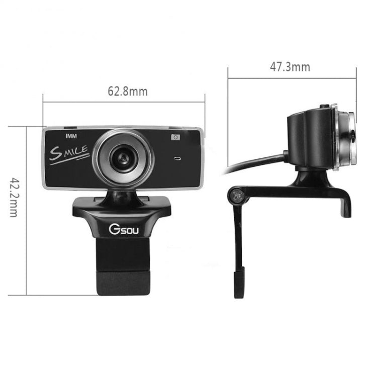 B01 HD Webcam Built-in Microphone Smart Web Camera USB Streaming Live Camera With Noise Cancellation – TPU