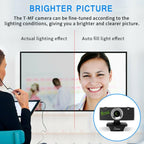 B01 HD Webcam Built-in Microphone Smart Web Camera USB Streaming Live Camera With Noise Cancellation – TPU