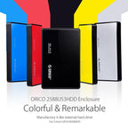ORICO 2588US3-V1 2.5 inch USB3.0 Hard Drive Enclosure, Black – TPU