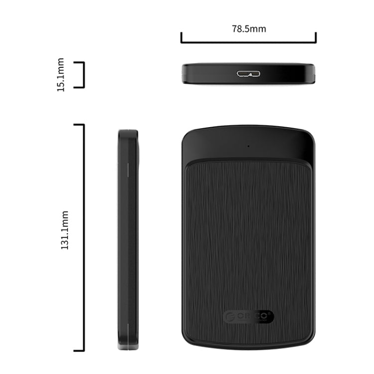 ORICO 2020U3 2.5-Inch Hard Drive Enclosure – TPU