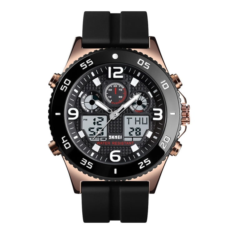 Watch – 1538 Multi-Function Time Large Dial Steel Belt Men Casual Sports...