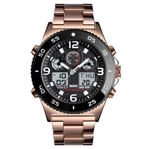 Rose Gold-Steel Belt