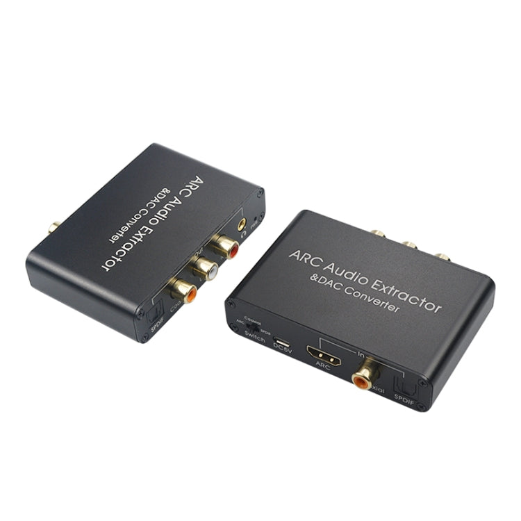 HDMI Audio Return Channel & DAC Audio Converter – Aluminum Alloy, TPU