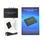 HDMI Audio Return Channel & DAC Audio Converter – Aluminum Alloy, TPU