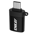ENKAY ENK-AT101 Aluminium Alloy USB-C / Type-C to USB 3.0 OTG Data Adapter Converter, ENK-AT101 – Data Transmission