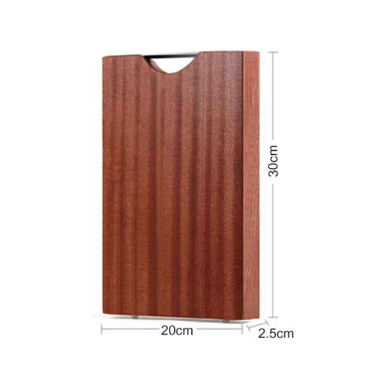 Solid Wood Rectangular Cutting Board – Eco-Friendly, Great for Chopping Fruit, Vegetables, and Everyday Kitchen Preparation 30x20x2.5cm