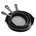 Cast Iron Pan Set – 3 Piece Non-Stick
