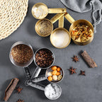 Stainless Steel Measuring Spoon & Cup Set