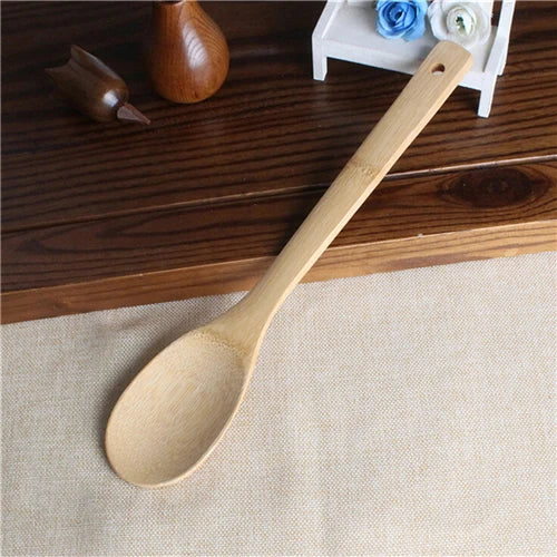 Bamboo Kitchen Utensil Set — 6 Piece