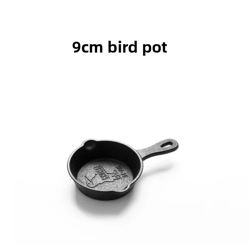 pre-seasoned cast iron skillet 9cm
