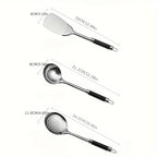 Stainless Steel Cooking Utensil Set — Available in Different Sets or Individual Kitchen Utensils
