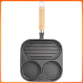 Cast Iron Kitchen Egg Frying Pan 3 Cup Nonstick Breakfast Pan For Gas And Induction Stoves Burger Sausage China Mainland