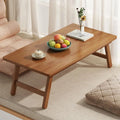 Japanese Style Folding Low Coffee Table | Tatami Floor Desk | Wood & Metal 77x343x27cm UNITED KINGDOM