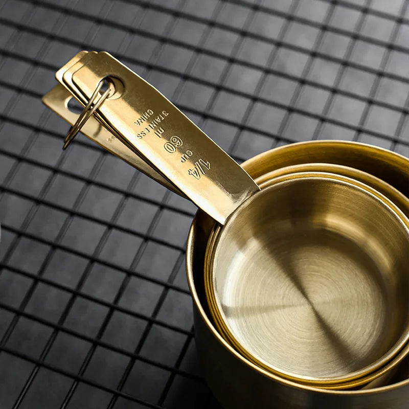 Stainless Steel Measuring Spoon & Cup Set