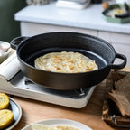 Cast Iron Pan with Dual Handles