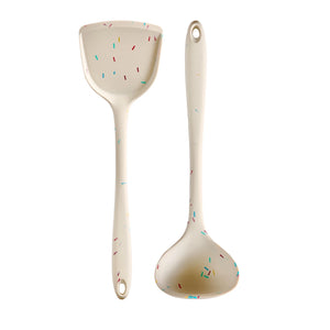 2-Piece Set A — Soup Ladle & Skimmer