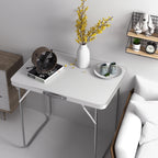 Adjustable Height Folding Table | Aluminium & MDF | 9 Size Options | Indoor & Outdoor