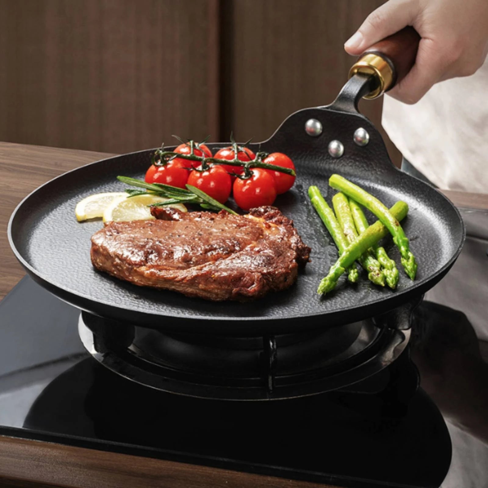 Non-Stick Carbon Steel Crêpe Pan 28cm
