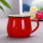 Nordic Ceramic Coffee Mug & Tea Cup – Solid Colour, Vintage Style, Available in 300ml & 400ml, Multiple Colours