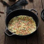 Cast Iron Pan with Dual Handles