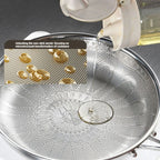Pure Titanium Hammered Skillet 28cm