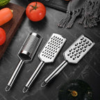 Stainless Steel Kitchen Grater, Zester & Peeler – Available in Different Sizes and Shapes
