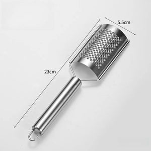Stainless Steel Round Rotary Grater/Zester