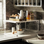 Adjustable Height Folding Table | Aluminium & MDF | 9 Size Options | Indoor & Outdoor